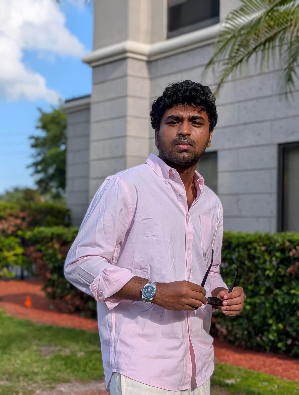 Nahid Hasan outdoors